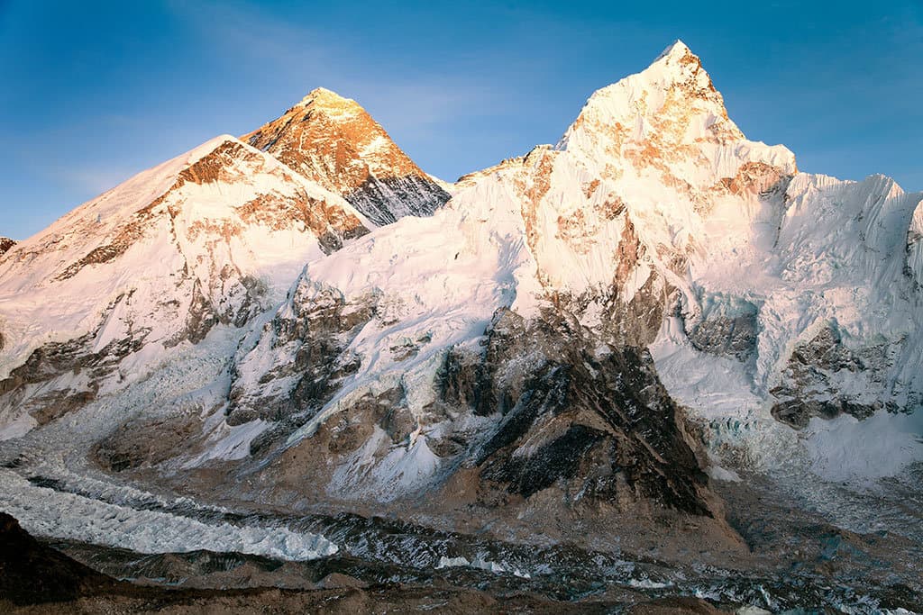 Everest & Lhotse from kalapathar