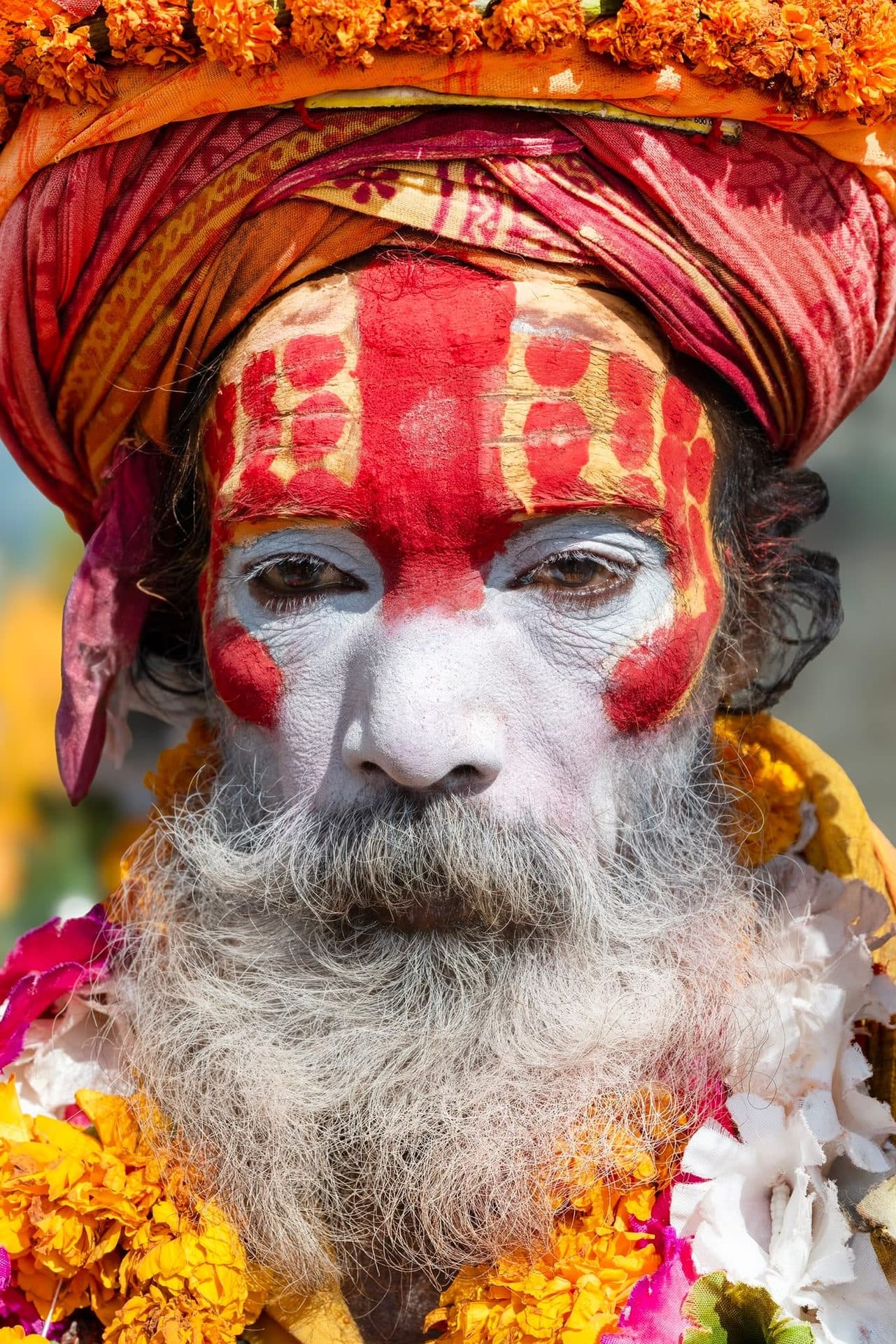 Yogi at Pashupatinath Temple