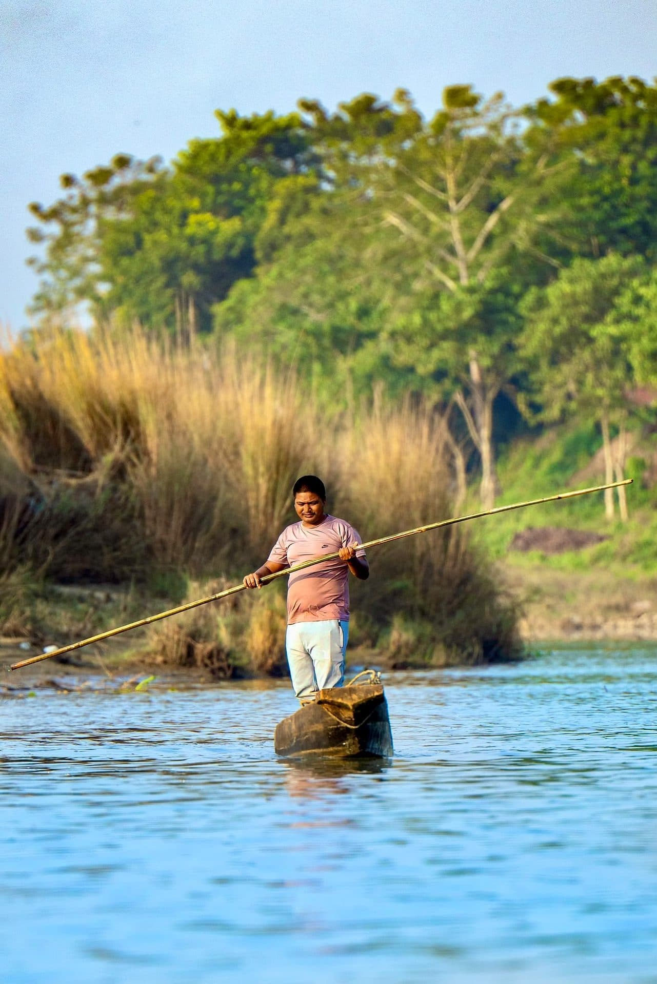 Boating in Rapti River